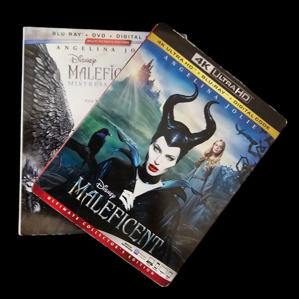 Set of Maleficent Blu-ray